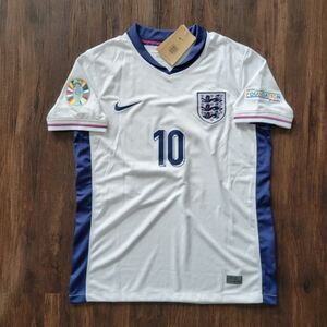 Jude Bellingham England Nike White Euro 2024 New Men’s Soccer Jersey
